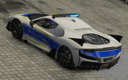 GROTTI ITALI RSX - Politia Romana - rear three-quarter view